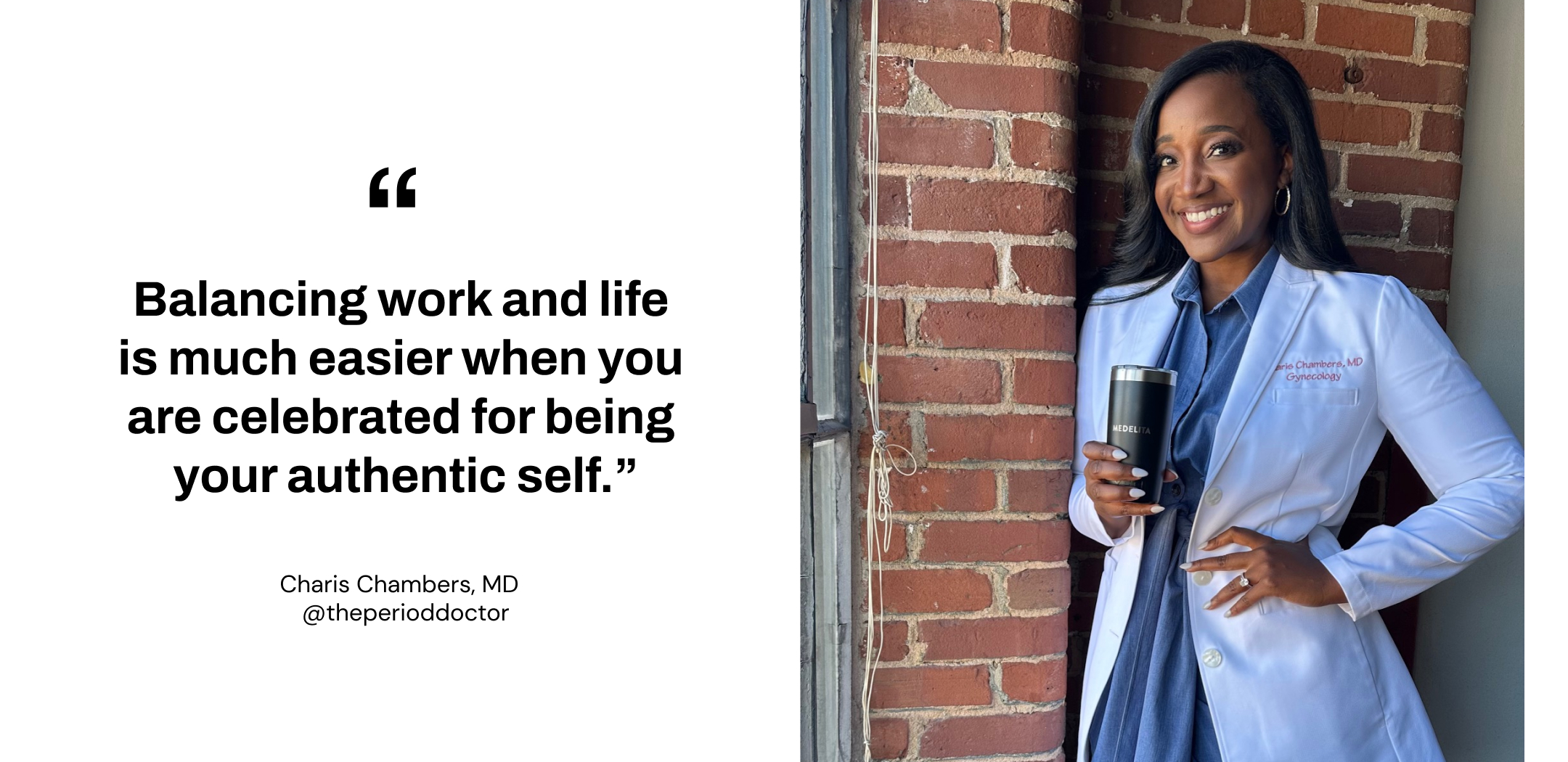 quote from Charis Chambers, MD