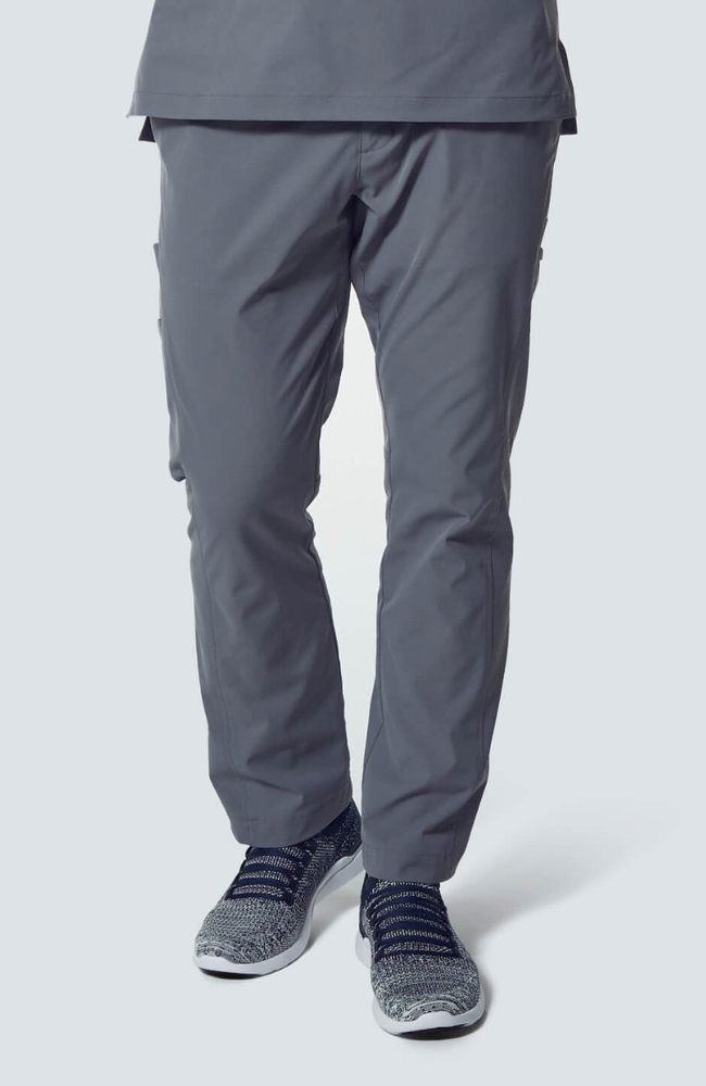 Men's Summit Cargo Drawstring Scrub Pant, GRE Grey, large