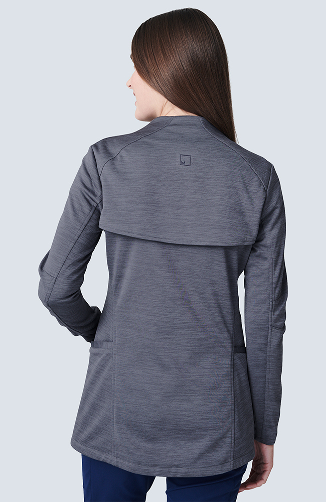Women's Ionic Scrub Jacket, GRA Graphite, large