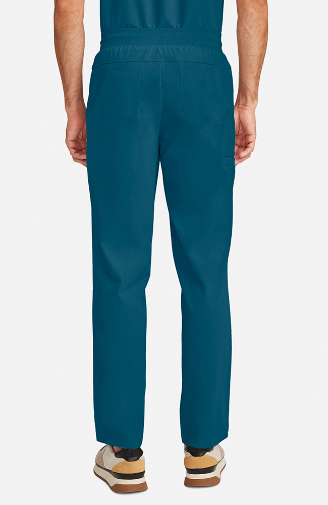 Men's Scrub Set: Vapor 3-Pocket Top &  Zephyr Straight Leg Pant, CAR Caribbean Blue, large