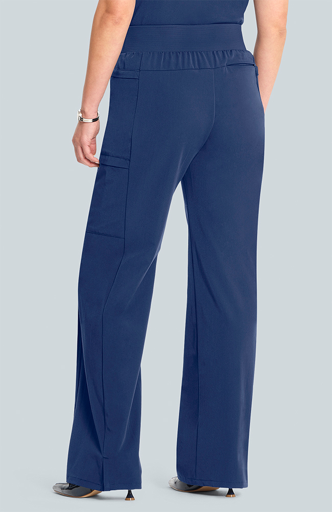 Women's Scrub Set: Taiga Welt Pocket Top & Anemone Straight Leg Pant, NAV Navy, large
