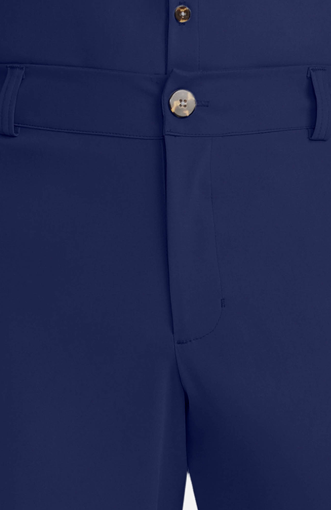 Men's Cuffed Trouser Scrub Pant, NAV Navy, large