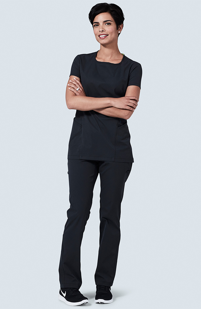 Women's Argon Scrub Pant, BLK Black, large